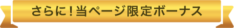 さらに!当ページ限定ボーナス