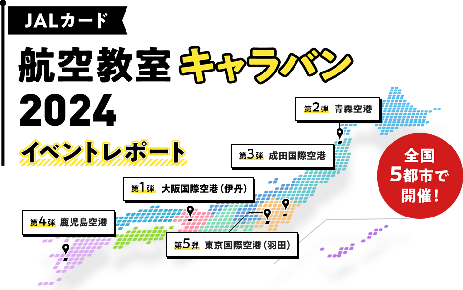 JALカード航空教室キャラバン 2024 イベントレポート