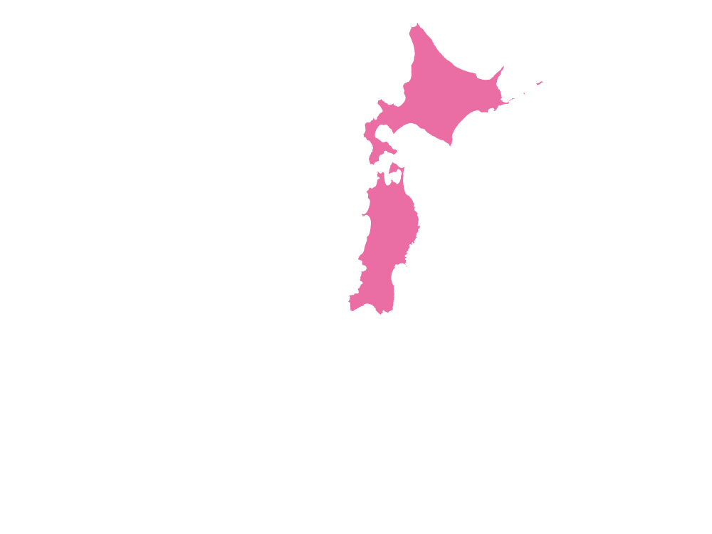 北海道・東北 地図