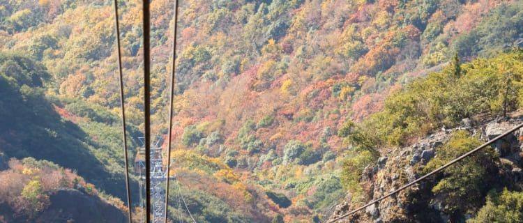 寒霞渓ロープウェイ