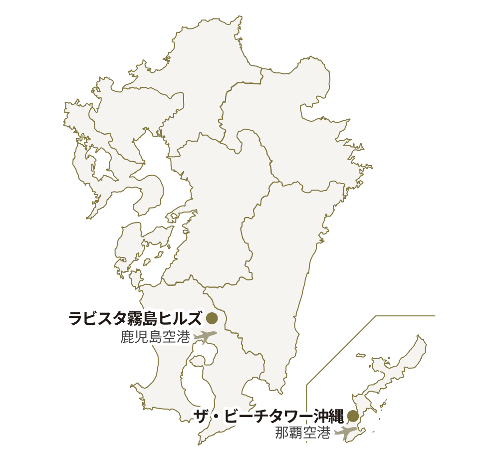 九州・沖縄　地図