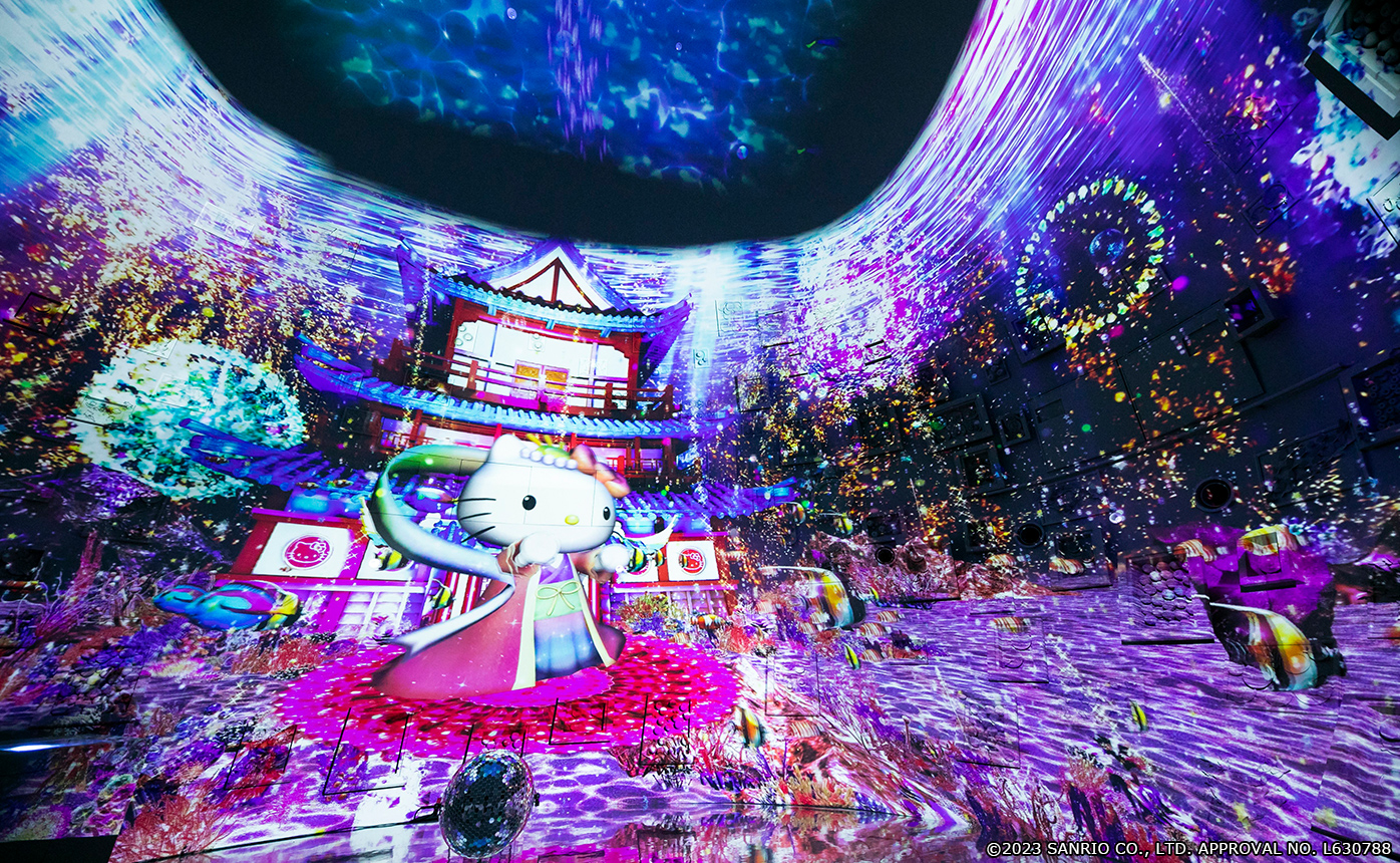 AWAJI HELLO KITTY APPLE LAND メディアアート&レストラン　HELLO KITTY SMILE