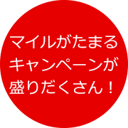 マイルがたまるキャンペーンが盛りだくさん！